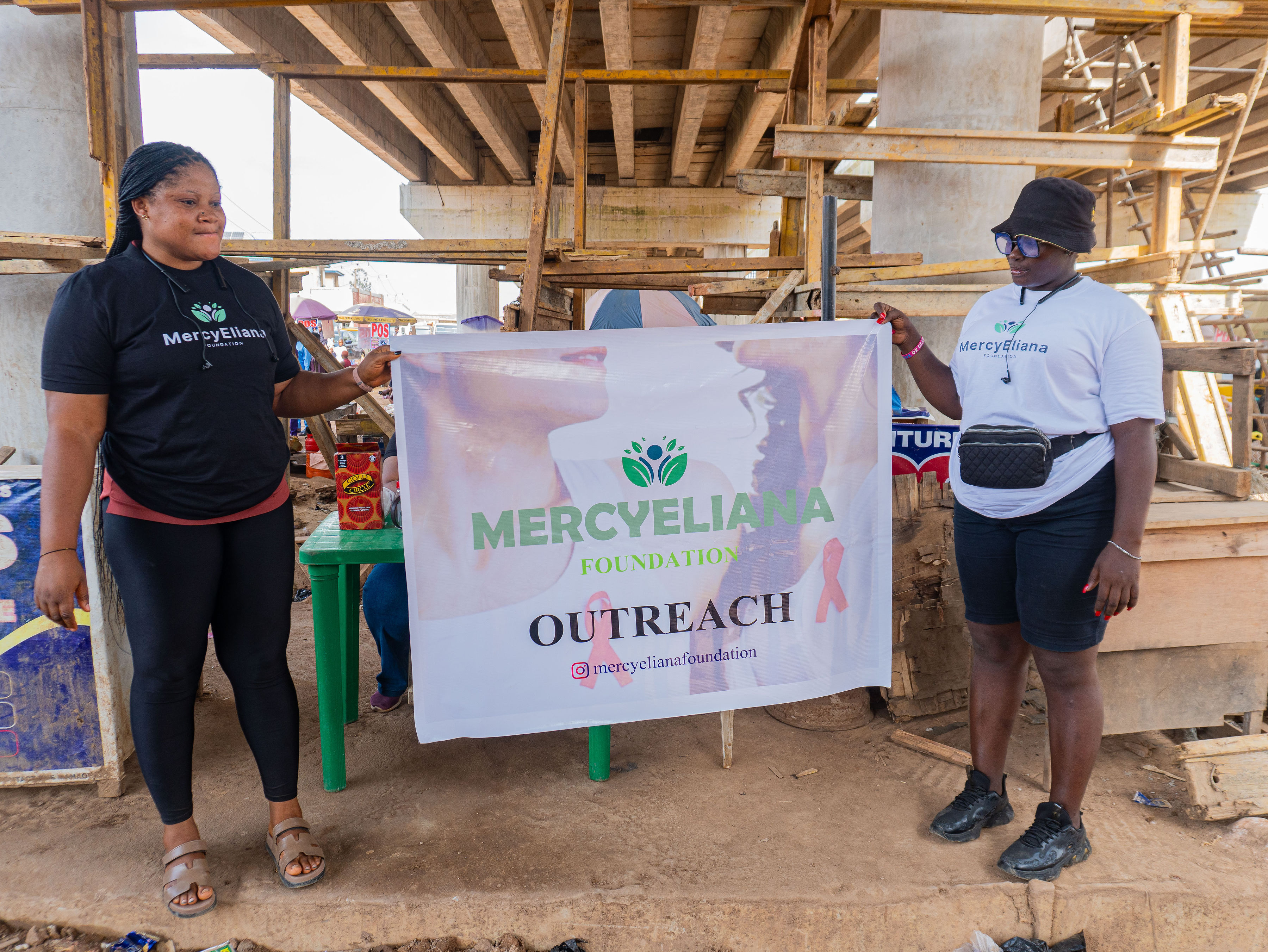Women attending outreach program