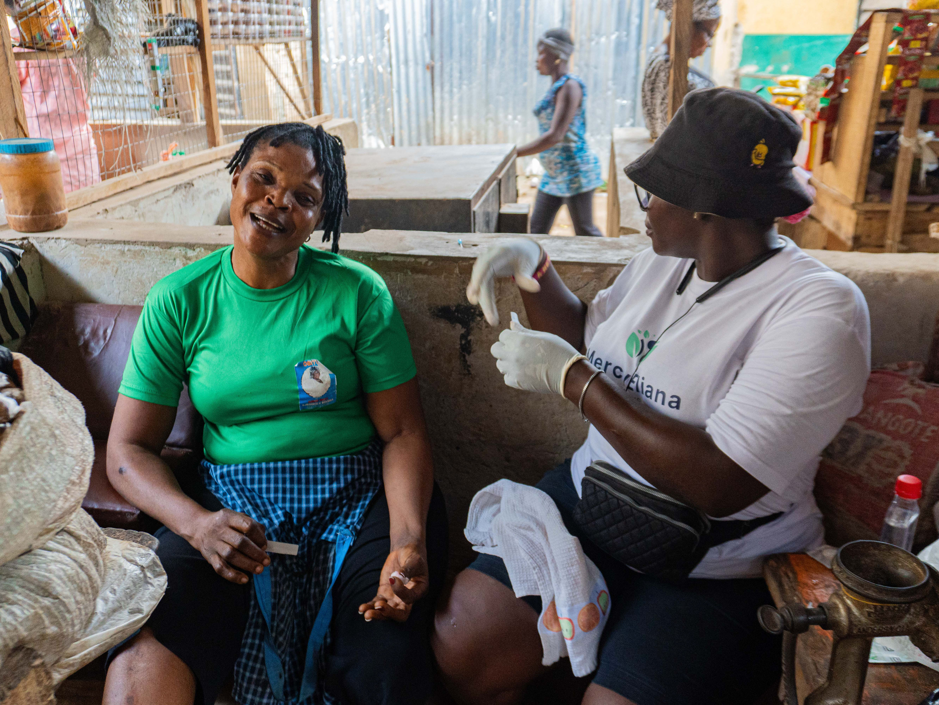 Educating market men and women